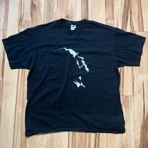 VINTAGE Y2K Ray Charles Movie T-Shirt Size XL 2004 Official Movie Graphic